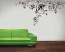 Beautiful Floral Vines Modern Wall Art Vinyl Decal